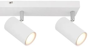 Globo 57911-4W - Bodové svietidlo ROBBY 4xGU10/35W/230V biela