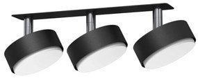 Brosline 3262 - Zapustené bodové svietidlo DROP 3xGX53/9W/230V čierne