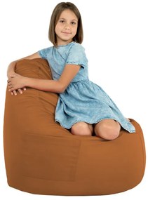 Kreslo Porto ekokoža svetlohnedé