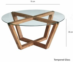 Konferenčný stolík Lotus Wooden