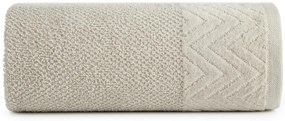 Dekorstudio Uterák LOREN so zamatovým okrajom - svetlobéžový Rozmer uteráku: 70x140cm