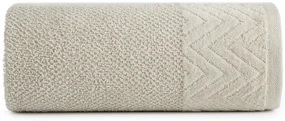 Dekorstudio Uterák LOREN so zamatovým okrajom - svetlobéžový Rozmer uteráku: 30x50cm