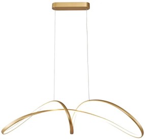 Zuma Line 20026P-GD - LED Luster na lanku FERMI LED/50W/230V 3000/4000/6000K