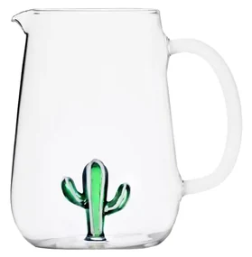 Džbán so zeleno-bielym kaktusom 1.75 l - 983076
