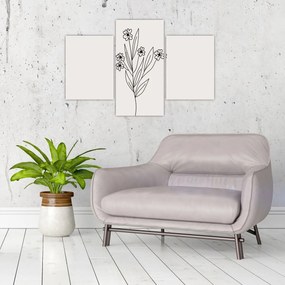 Obraz - Lúčny kvet N⁰1 (90x60 cm)