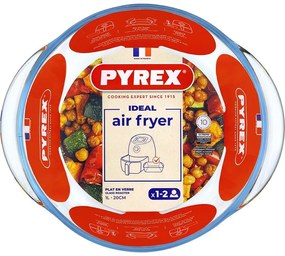 Pyrex Misa zapekacia okrúhla Air Fryer 1 l, 20 x 18 x 7 cm, 1 l