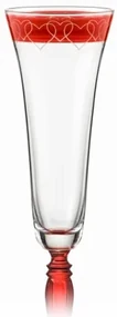 Crystalex Poháre na šumivé víno Victoria 1LOVE 180 ml, 2 ks