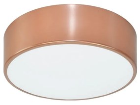 TEMAR Prisadené nástenné / stropné osvetlenie CLEO, 1xE27, 60W, 20cm, okrúhle, medené