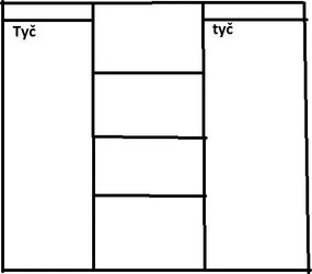 Šatníková skriňa Royal S3D, severská borovice/ divoký dub