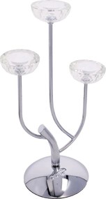 Svietnik Elisabeth silver wys. 44,5cm