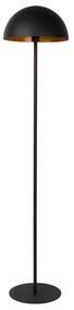 Lucide 45796/01/30 - Stojacia lampa SIEMON 1xE27/40W/230V čierna