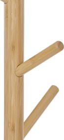 Stojanový vešiak bambusový hnedý DR-N1006 WT