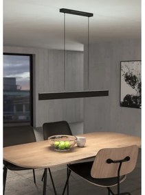 Eglo 31433 - LED RGBW Stmievateľný luster na lanku ANDREAS-Z LED/38W/230V čierna