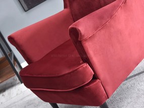 Kreslo ušiak Margis (biela). Akcia -20%. Vlastná spoľahlivá doprava až k Vám domov. 1136026