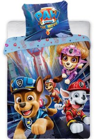 DETSKÉ BAVLNENÉ OBLIEČKY BABY PAW PATROL 100X135 CM, 1KS 40X60 CM VZOROVANÉ
