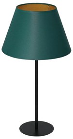 Luminex Stolná lampa ARDEN 1xE27/60W/230V pr. 30 cm zelená/zlatá LU3560