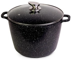 Hrniec mramorový 4,5L so sklenenou pokrievkou