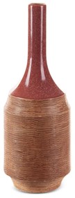 Dekoratívna váza ELDA 16x48 ČERVENÁ