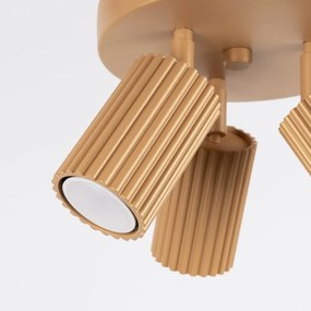 Bodové svietidlo v zlatej farbe Gleam – Sollux