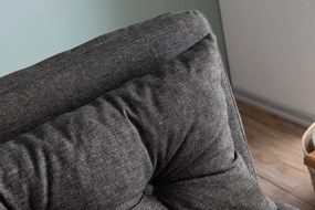 Pohovka futon Samara (Tmavá sivá). Vlastná spoľahlivá doprava až k Vám domov. 1073580