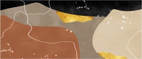 Obraz - Abstrakcia (120x50 cm)