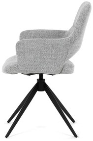 Jedálenská stolička DCH-D1320 GREY2 s vratnýmmechanizmom