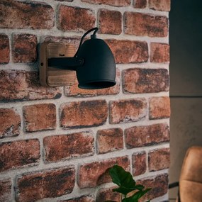 Brilliant - Nástenné bodové svietidlo CROWTON 1xGU10/6W/230V borovica