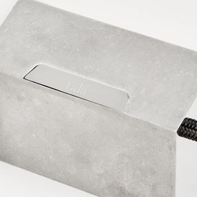 Sivé stmievateľné závesné svietidlo ø 6 cm Basalt – tala