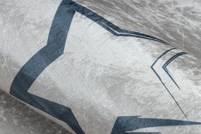 Detský koberec protišmykový BAMBINO 48130 Hviezdičky, béžový / sivý