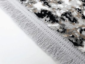 DC Koberec Exclusive kruh 100 sivá čierna Rozmer: Ø 100 cm (kruh)