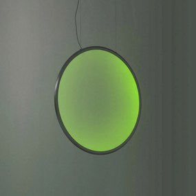 Artemide Discovery Vertical 70 závesné svietidlo Rgbw Bluetooth hliník 70cm