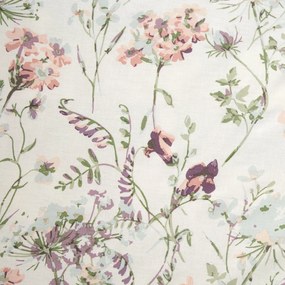 MAKOSATÉNOVÉ PRESTIERADLO S GUMOU PRINT 100X200X30 CM KVETY