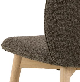 Actona 2x Jedálenská stolička Cindy - taupe / prírodná