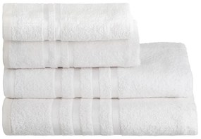 Biela froté bavlnená osuška 100x150 cm Simple – Casa Selección