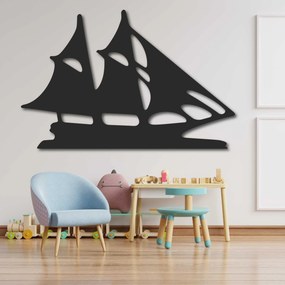 Plachetnica na stenu – Dekorácia pre milovníkov vody - MARINER: Prírodná preglejka - Topoľ  natural 30 x 20 cm 4112-62983 PR0434