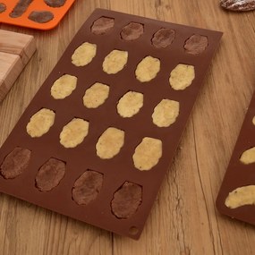 Silikónová forma na pečenie madleniek 17,5x29,5 cm – Orion