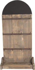 Drevený retro stojan na kľúče / šperky - 38 * 24 * 79 cm