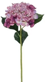 Umelá hortenzia, v. 52 cm, fialová