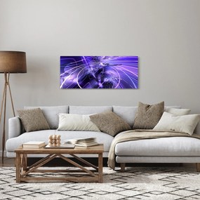 Obraz technické abstrakcie (120x50 cm)