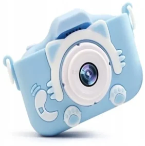 Digitálny fotoaparát pre deti Mačička X5 modrý