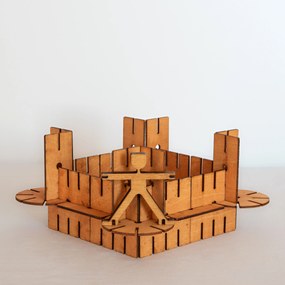 Stavebnica Creative design kit - farebná