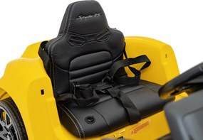 Ramiz Porsche Spyder RS 718 Žlté športové auto