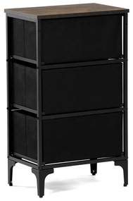 Autronic BONTEC Komoda 45x30x77cm, mdf, viacfarebná, AUK-W2001 BK Farba: Viacfarebná