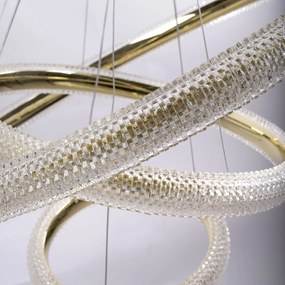 Toolight Toolight, LED stropné osvetlenie, 45W, 3000K, LHJ042-CP3, zlatá, OSW-60025