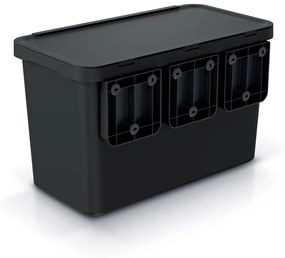 Odpadkový kôš na triedený odpad NKS45W2 33 l - čierna