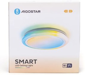 Aigostar-LED RGBW Stmievateľné kúpeľňové svietidlo LED/39W/230V 50 cm Wi-Fi IP44