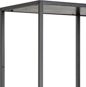 Knižnica SEAFORD II 185 cm čierna