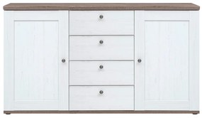 Komoda TEINA 2D4S, borovica canyon