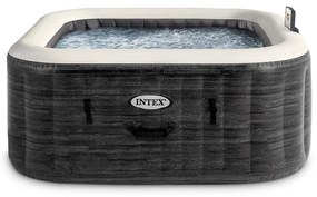 Vírivka SPA 1,75 x 1,75 x 0,71 cm štvorcová, sivá 28450NP