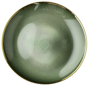 Plytký tanier GREENIE 31 cm zelený